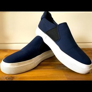 Vince Slip On Slides Sneaker - Navy 5